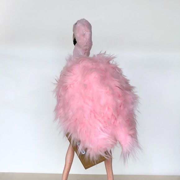 Hansa Handcrafted Flamingo, Pink 15 Inch (38 CM)  Stuffed Animal Brand New w/ - Picture 9 of 12